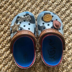 Toy Story Woody Crocs toddler 7C